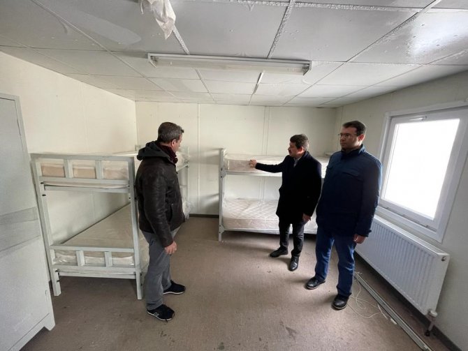 Eskişehir Cumhuriyet Başsavcılığı Deprem Bölgesine 450 Yataklı Prefabrik Bina Gönderecek