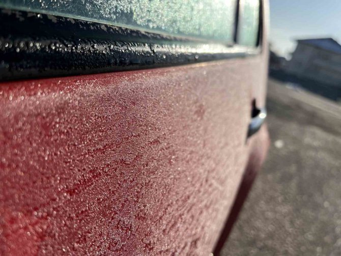 Eskişehir’de Kar Yok Buz Var