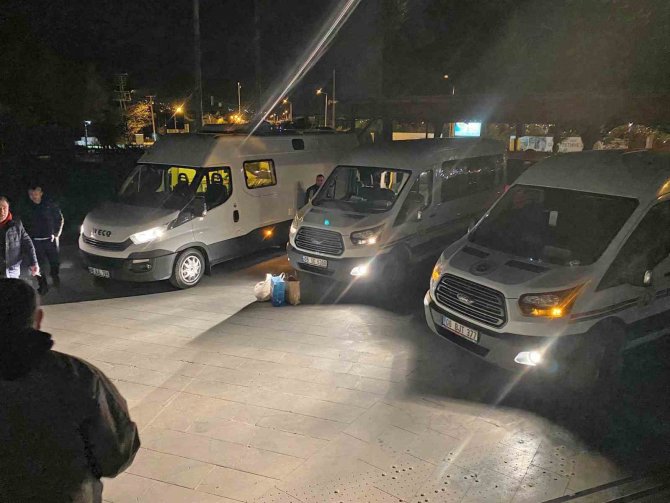 Fethiye Adalet Sarayı’ndan Deprem Bölgesine 25 Kişilik Ekip Yola Çıktı