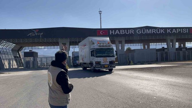 Irak Kürdistan Bölgesel Yönetimi’nden Depremzedelere Yardımlar Gelmeye Devam Ediyor