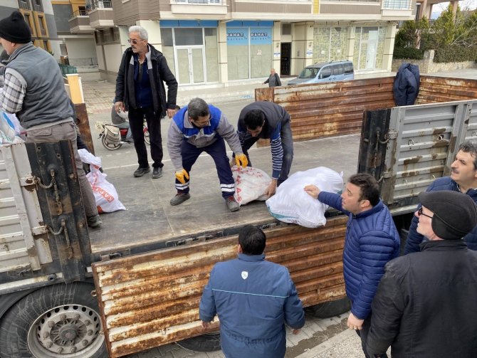 Havran’dan Bölgeye Yardımlar Aralıksız Sürüyor