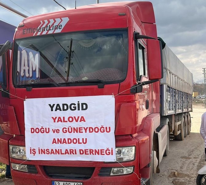 Yadgi̇d’den Deprem Bölgesine Yardım Eli