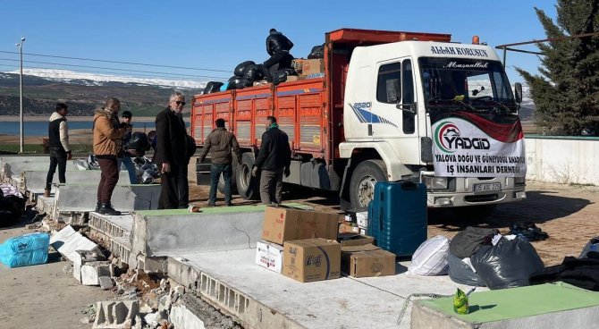 Yadgi̇d’den Deprem Bölgesine Yardım Eli