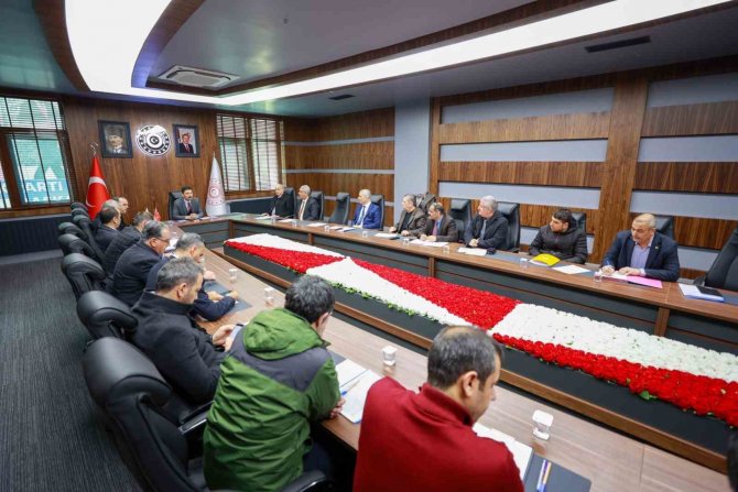 Bingöl’de Afet Planlama Ve Koordinasyon Toplantısı Yapıldı