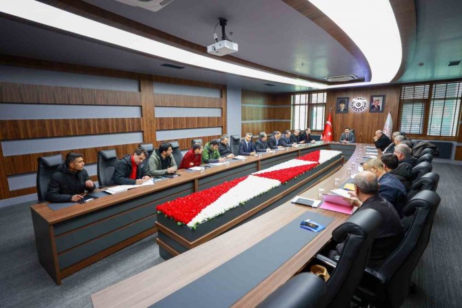 Bingöl’de Afet Planlama Ve Koordinasyon Toplantısı Yapıldı