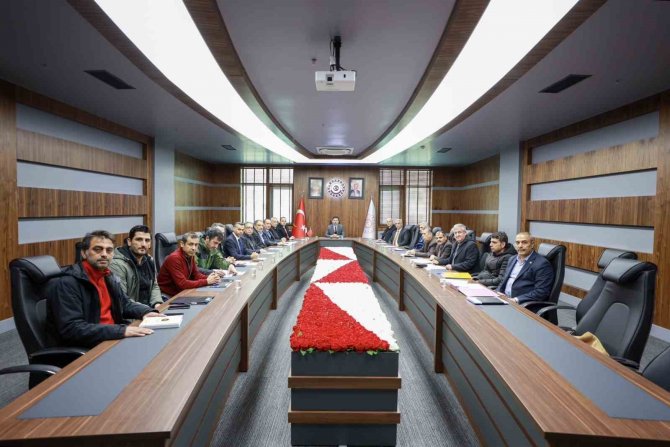 Bingöl’de Afet Planlama Ve Koordinasyon Toplantısı Yapıldı