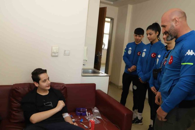 Depremzede Burak, Spor Hayatına Mersin’de Devam Edecek