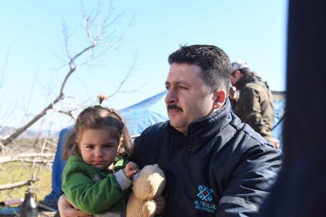 Başkan Hasan Avcı Deprem Bölgesinde