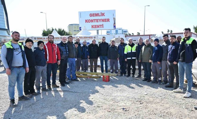 Konteyner Kent Gemlik’ten Altyapısı Büyükşehir’den