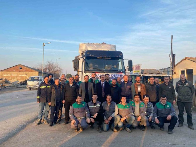 Biga’nın Yardımları Ulaşmaya Devam Ediyor