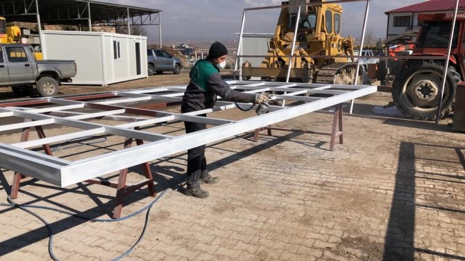 Afet Bölgesine Konteynır Üretilecek