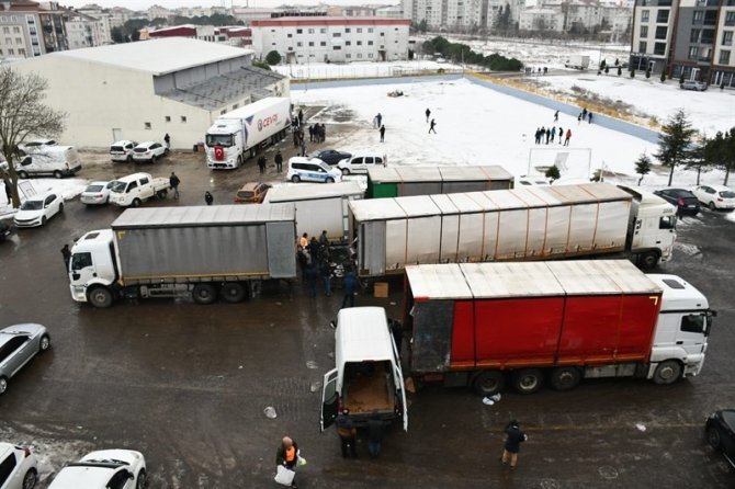 Tekirdağ Tüm İmkanlarını Deprem Bölgesi İçin Seferber Etti