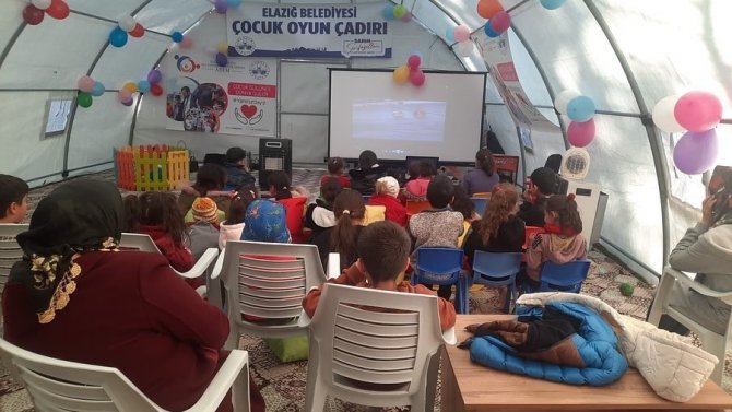 Elazığ’da Depremzede Çocuklara Yönelik Etkinlik