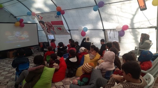 Elazığ’da Depremzede Çocuklara Yönelik Etkinlik