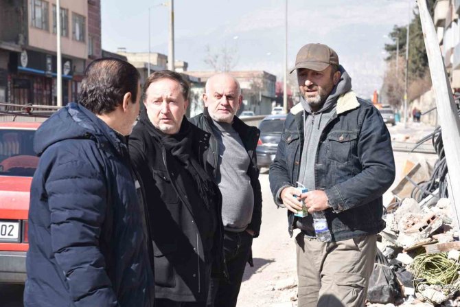 Başkan Orkan Deprem Bölgesinde