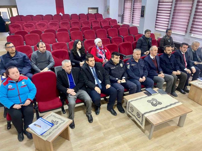 Afet Ve Acil Durum Koordinasyon Toplantısı Yapıldı