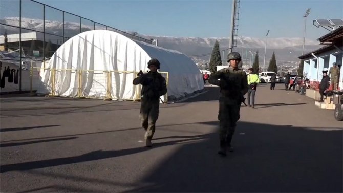 7’nci Komando Tugayı Kahramanmaraş’ta Asayişi Sağlamaya Devam Ediyor