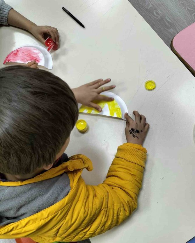 Nevü’lü Gönüllü Öğrencilerden Depremzede Çocuklara Psikososyal Destek