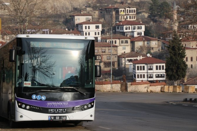 Safranbolu’da Depremzedelere Ulaşım Ücretsiz