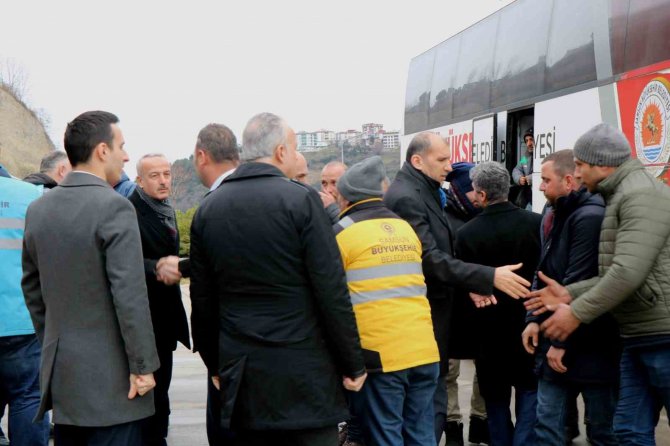 Deprem Bölgesindeki Ekipler Samsun’a 6 Depremzede İle Birlikte Döndü