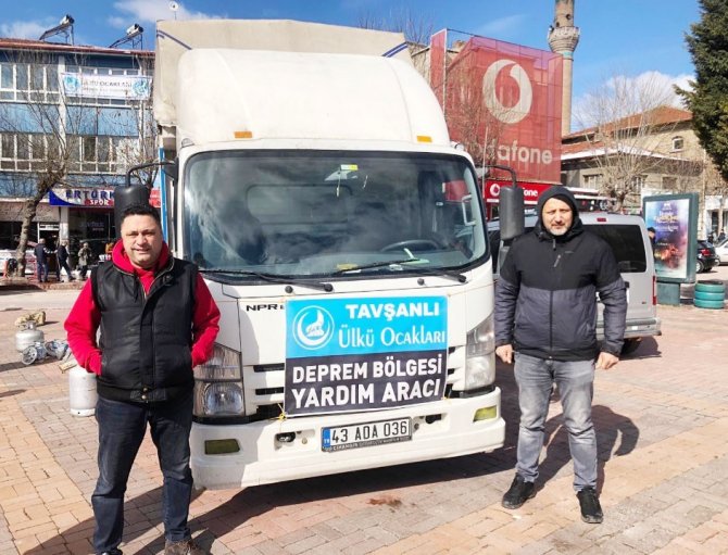 Tavşanlı’da Yardım Faaliyetleri Aralıksız Devam Ediyor