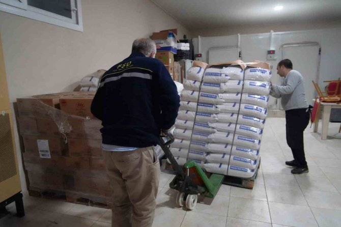 Wfp’den Tarsus Belediyesine Depremzedeler İçin 160 Ton Gıda Desteği