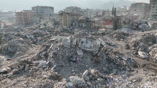 Depremin 11’inci Gününde Hatay’da Son Durum Havadan Görüntülendi
