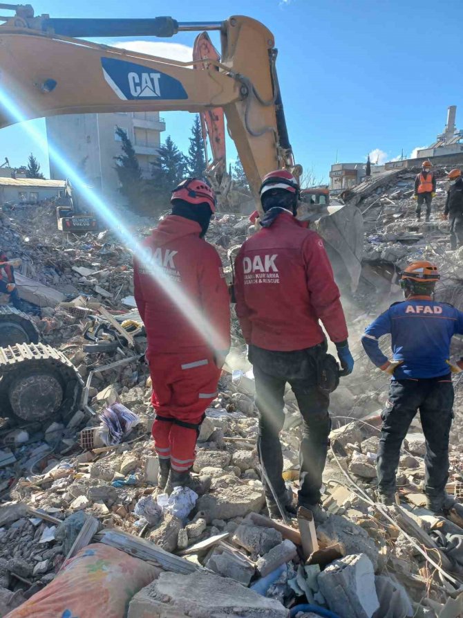 Afad Eskişehir Ve Dak Depremin 11’inci Gününde Çalışmalarını Sürdürüyor