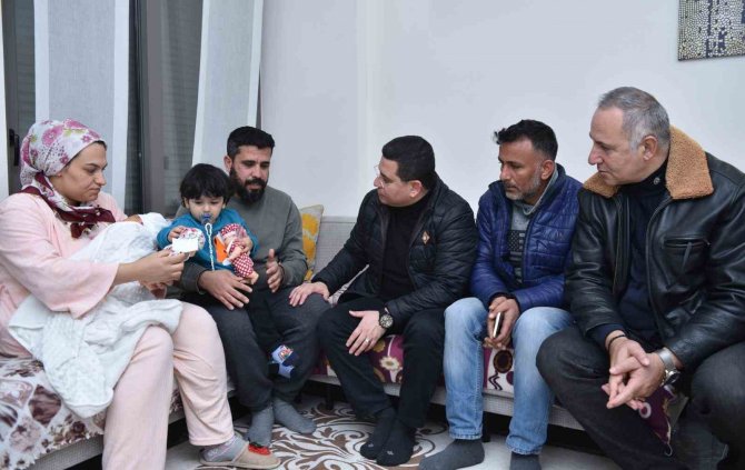 Tütüncü, Antalya’ya Gelen Depremzedeleri Ziyaret Etti