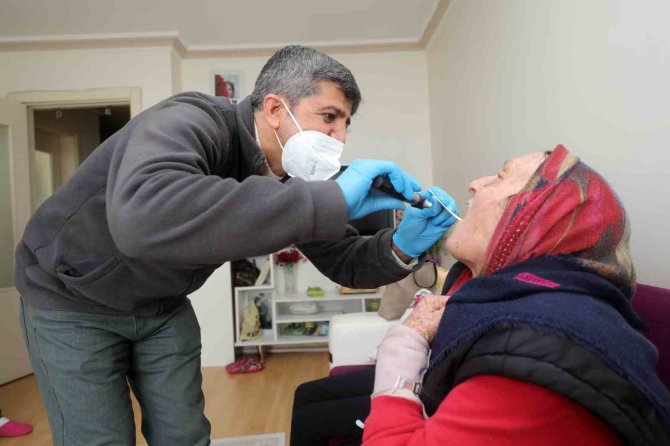 Yenimahalle’den Afetzedelere Sağlık Hizmeti