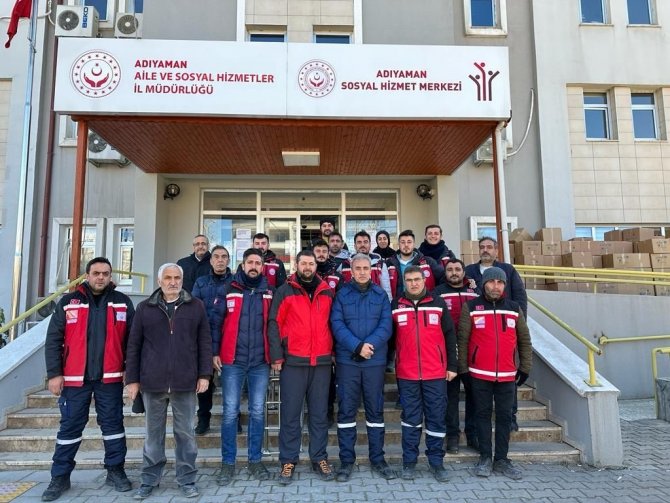 Erzurum Psikososyal Destek Ekibi Deprem Bölgesinde
