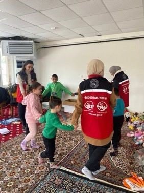 Erzurum Psikososyal Destek Ekibi Deprem Bölgesinde