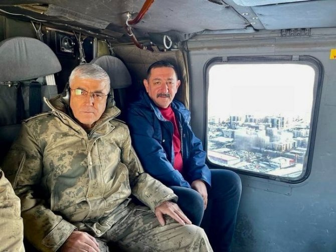 Başkan Vidinlioğlu, Deprem Bölgesinde İncelemelerde Bulundu