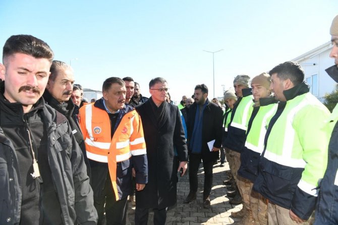 Başkan Gürkan: Birlik Ve Beraberlik İçerisinde Yaralarımızı Sarmaya Çalışıyoruz ”
