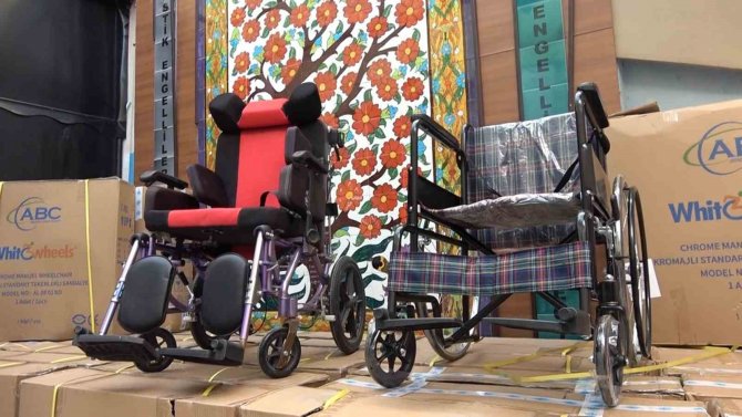 Türkiye Spastik Engelliler Federasyonu’ndan Afet Bölgesine 30 Tekerlekli Ve Akülü Sandalye