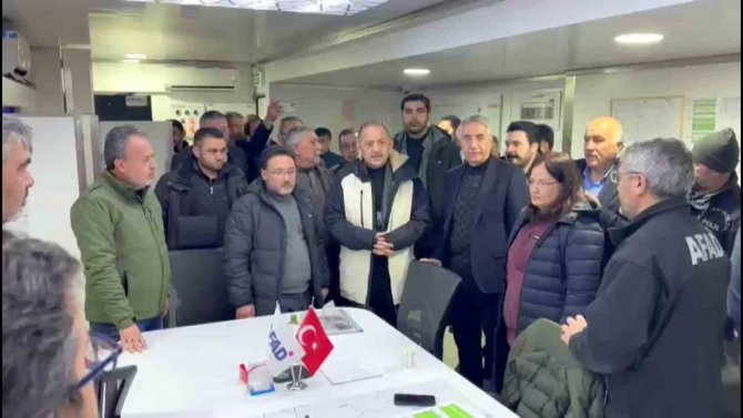 Kahramanmaraş Kriz Masasına Moral Ziyareti