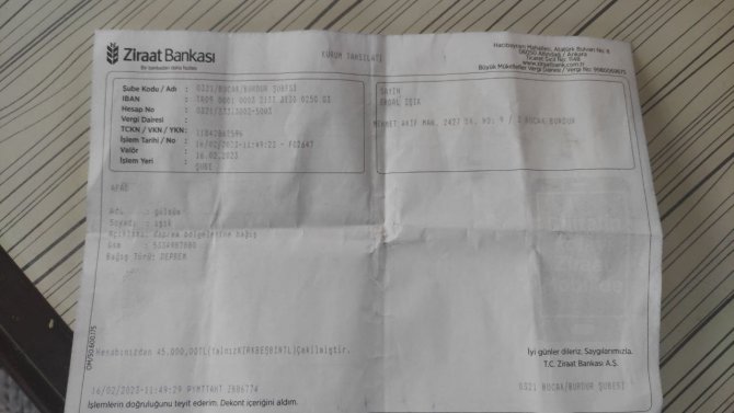 94 Yaşındaki Nineden Depremzedelere Duygulandıran Bağış