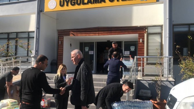 Marmaris’te Yardım Seferberliği Devam Ediyor