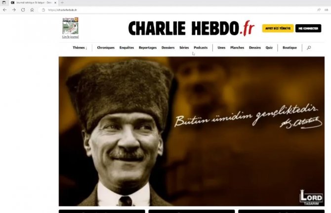 Türk Hacker Charlie Hebdo’nun Sitesini Hackledi
