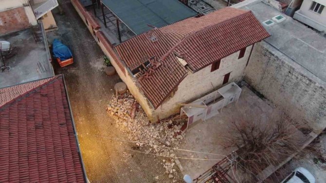 Hatay’da Tarihi ‘Zeytin Ve Zeytinyağı Müzesi’ Depremde Hasar Aldı