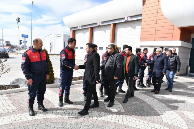 Kayseri Osb Yönetimi, İ̇tfaiye Ekiplerine Teşekkür Etti