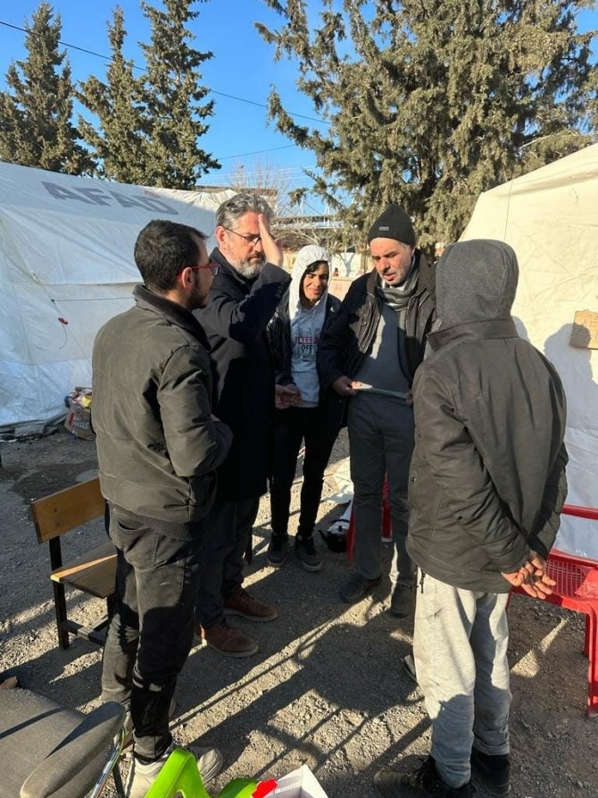 Başkan Suer Deprem Bölgesinde Yaşadıklarını Anlattı