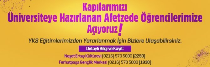Ataşehir Belediyesi’nden Depremzede Öğrencilere Eğitim Desteği