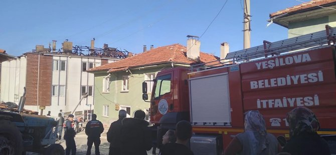 Burdur’da Pansiyonda Yangın Paniği
