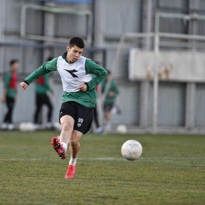 Bursaspor Çift İdman Yaptı