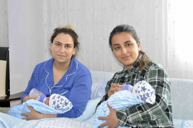 Gaziantepli Depremzede Çiftin Fethiye’de İkizleri Dünyaya Geldi