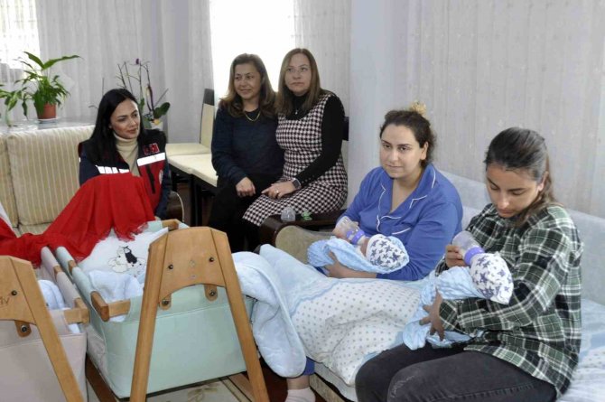 Gaziantepli Depremzede Çiftin Fethiye’de İkizleri Dünyaya Geldi