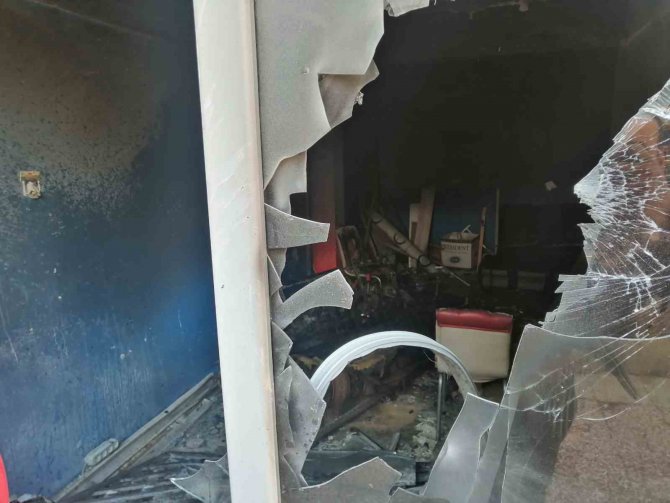 Karabük’te Depo Yangını