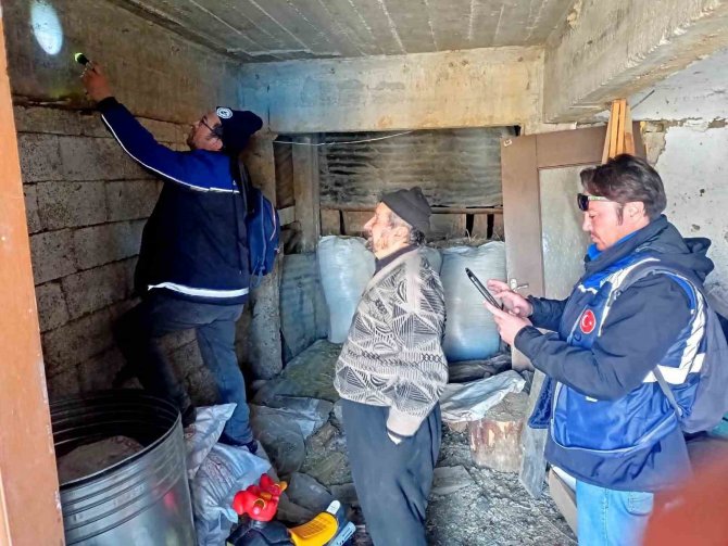 Muğla Büyükşehir’den Hasar Tespit Çalışmalarına Destek