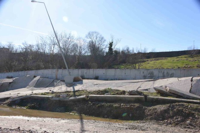 Sinoplu Balıkçılar, Barınaktaki Heyelana Çözüm İstiyor